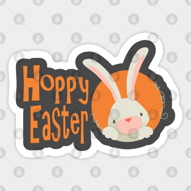Hoppy Easter Sticker by PeppermintClover